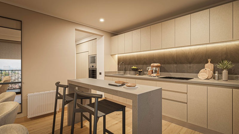 Venta Departamento SO 3D en suite Walk-in cl&oacute;set 3B 2E 1Bd Metro Bilbao - Providencia