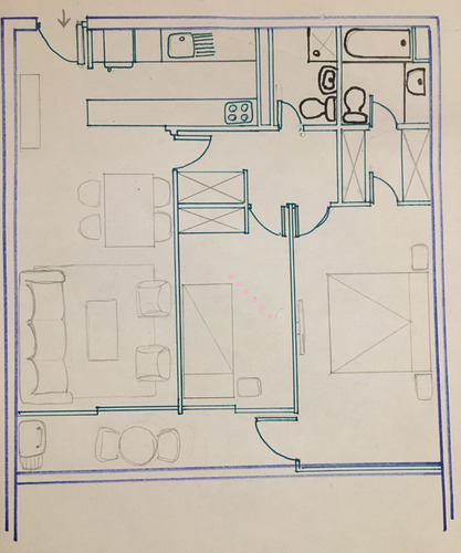 Venta Departamento NO 2D en suite Walk-in cl&oacute;set 2B 1E 1B Parque Bicentenario - Vitacura