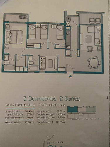 Venta Departamento NP 3D Walk-in cl&oacute;set 2B 1E 2B Estadio Nacional - &Ntilde;u&ntilde;oa