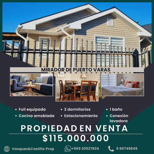 Venta Casa 2D 1B 1E  - Puerto Varas