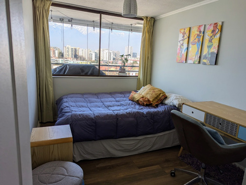 Arriendo Departamento O 3D en suite Walk-in cl&oacute;set 2B 1E 1B Estadio Nacional - &Ntilde;u&ntilde;oa