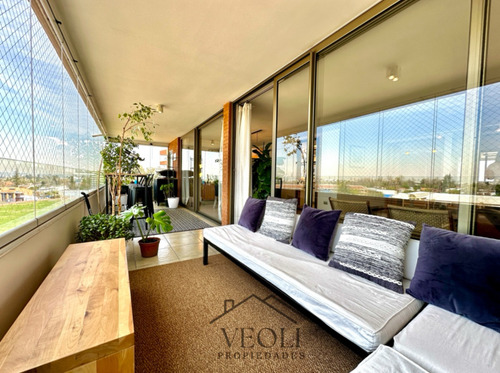 Venta Departamento 3D en suite Walk-in cl&oacute;set 3B 2E 1B La Llaver&iacute;a - Vitacura