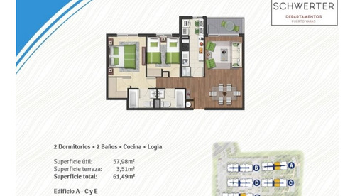 Venta Departamento S 2D 2B 1E 1B Monte Calvario - Puerto Varas