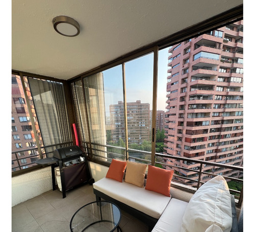 Arriendo Departamento SP 3D 2B 1E 1B Metro Manquehue - Apumanque - Las Condes