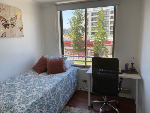 Arriendo Departamento NO 3D en suite Walk-in cl&oacute;set 2B 1E 1B Metro Monse&ntilde;or Eyzaguirre - &Ntilde;u&ntilde;oa