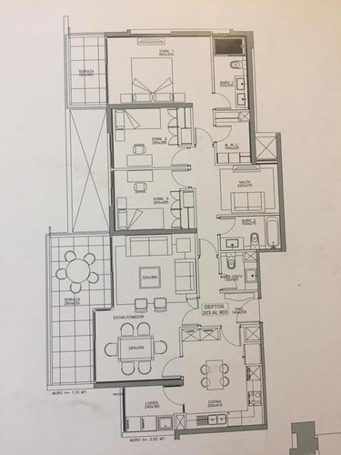 Venta Departamento NO 3D 3B 2E 1B Tabancura - Vitacura