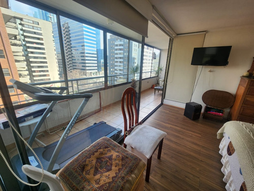 Arriendo Departamento SO 2D en suite Walk-in cl&oacute;set 2B 1E 1B Centro Financiero - Las Condes