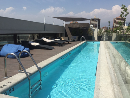 Arriendo Departamento S 2D en suite Walk-in cl&oacute;set 2B 1E 1B P&iacute;o XI - Vitacura