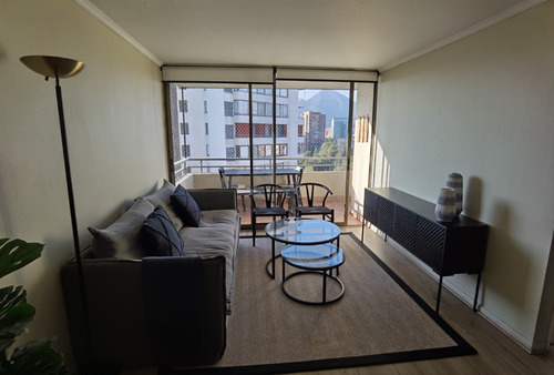 Arriendo Departamento NO 2D 2B 1E 1B Metro Escuela Militar - Las Condes