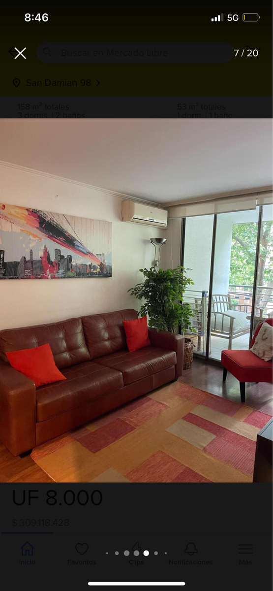 Venta Departamento 2D 2B 1E San Dami&aacute;n - Las Condes