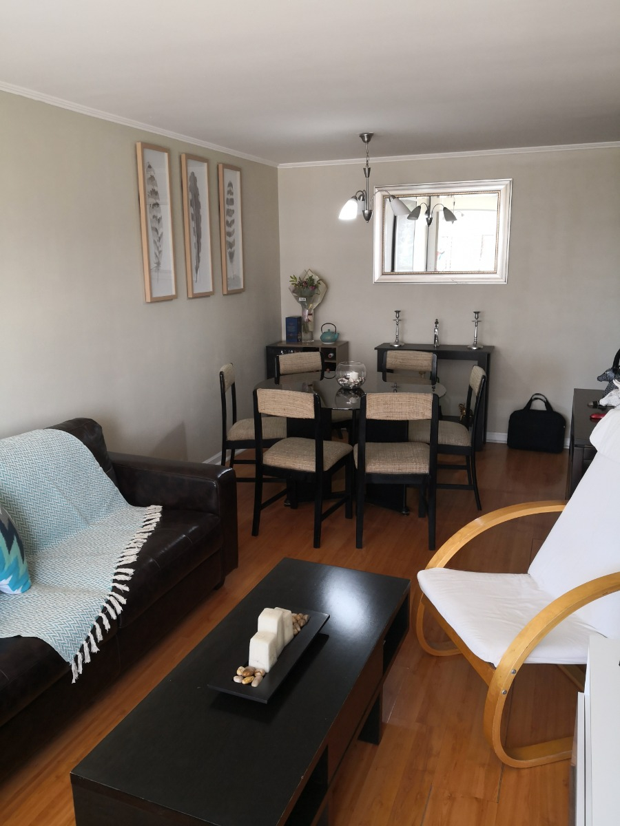 Arriendo Departamento 2D 2B 1E 1Bd Metro Monse&ntilde;or Eyzaguirre - &Ntilde;u&ntilde;oa