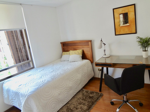 Arriendo Departamento 2D en suite 2B 1E 1B Vaticano - Las Condes
