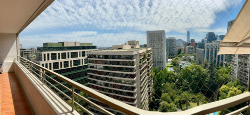 Arriendo Departamento SP 2D en suite 2B 1E 1B Barrio El Golf - Las Condes