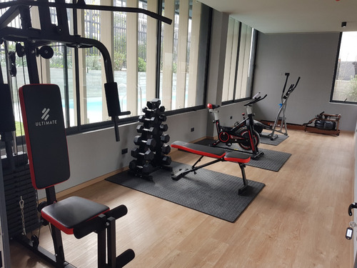 Arriendo Departamento N 2D en suite Walk-in cl&oacute;set 2B 1E 1B Metro Bilbao - Providencia