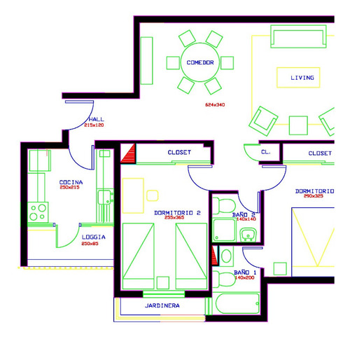 Arriendo Departamento SO 2D en suite 2B 1E 1B Metro Bilbao - Providencia