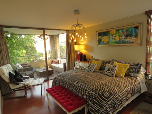 Arriendo Departamento NOSP 3D en suite Walk-in cl&oacute;set 2B 2E 1B Las Lilas - Providencia