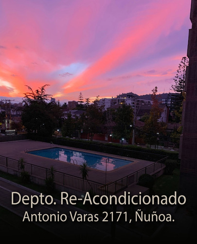 Venta Departamento NO 2D en suite Walk-in cl&oacute;set 2B 1B Metro Monse&ntilde;or Eyzaguirre - &Ntilde;u&ntilde;oa