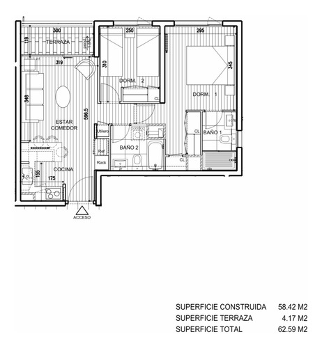 Venta Departamento 2D 2B 1E Plaza &Ntilde;u&ntilde;oa - &Ntilde;u&ntilde;oa