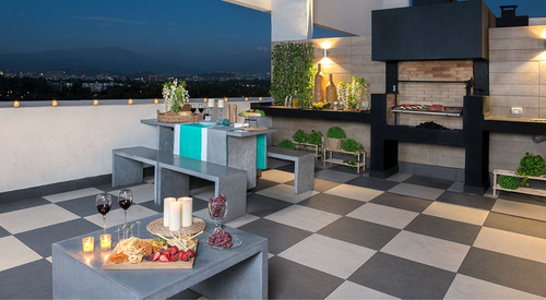 Arriendo Departamento N 3D en suite Walk-in cl&oacute;set 2B 1E 1B Metro Sim&oacute;n Bolivar - La Reina