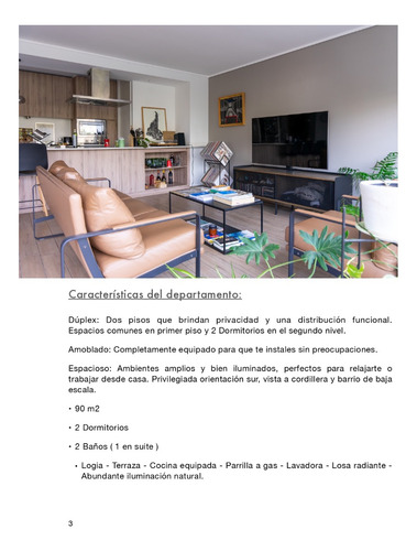 Arriendo Departamento S 2D en suite Walk-in cl&oacute;set 2B 1E In&eacute;s de Su&aacute;rez - Providencia