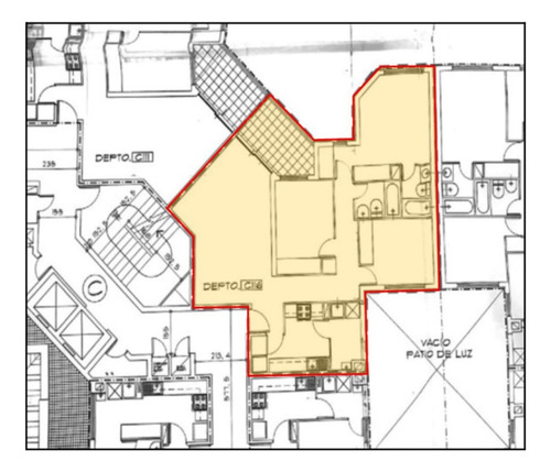 Venta Departamento NO 3D en suite 2B 1E 1B Rotonda Atenas - Las Condes