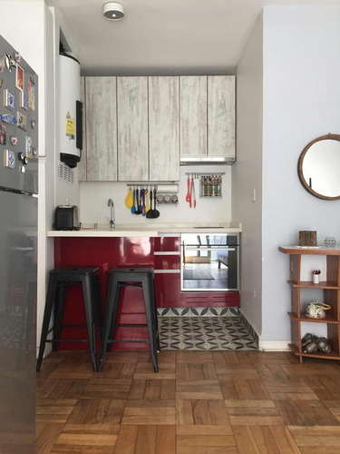 Venta Departamento N 1D en suite 1B Plaza Italia - Providencia