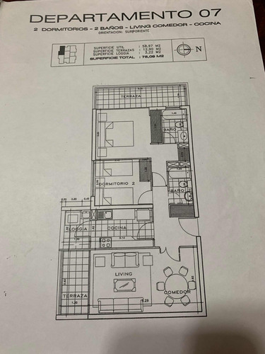 Venta Departamento 2D 2B 1E Metro Irarr&aacute;zaval - &Ntilde;u&ntilde;oa