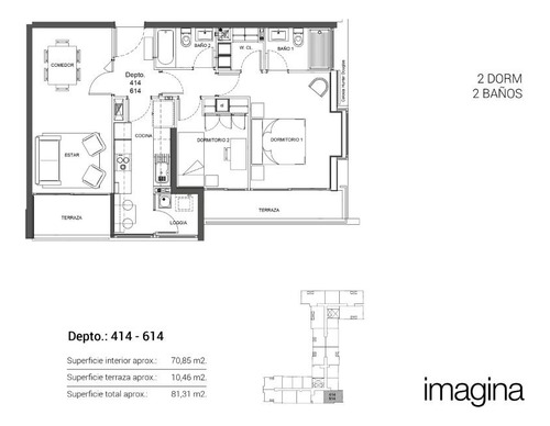 Venta Departamento SO 2D en suite Walk-in cl&oacute;set 2B 1E 1B Plaza Ega&ntilde;a - &Ntilde;u&ntilde;oa