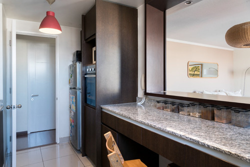 Venta Departamento SP 2D en suite Walk-in cl&oacute;set 2B 1E 1B Las Lilas - Providencia