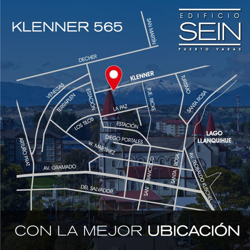 Venta Departamento SP 3D 2B 2E 1B Centro de Puerto Varas - Puerto Varas