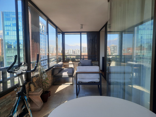 Venta Departamento SO 3D en suite 3B 1E 1B Metro Escuela Militar - Las Condes