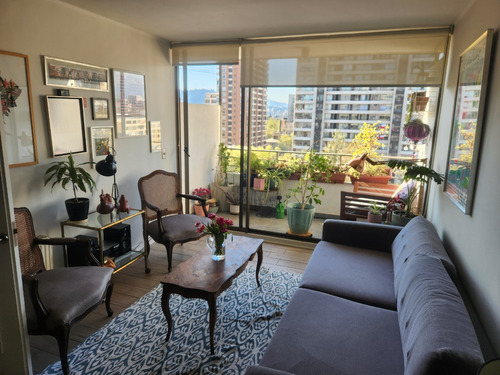 Arriendo Departamento N 2D en suite 2B 1E Metro Monse&ntilde;or Eyzaguirre - &Ntilde;u&ntilde;oa