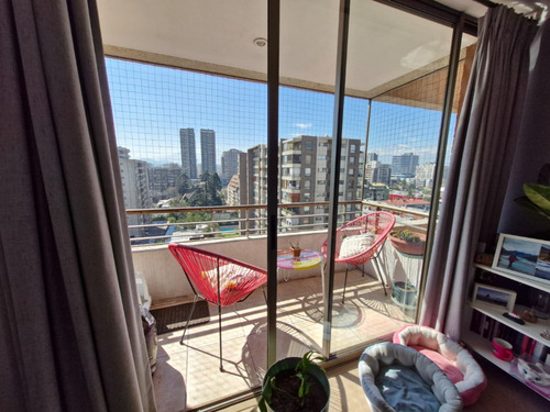 Venta Departamento N 3D en suite Walk-in cl&oacute;set 2B 2E 1B Metro Monse&ntilde;or Eyzaguirre - &Ntilde;u&ntilde;oa