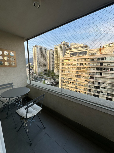 Arriendo Departamento 2D en suite 2B 1E Parque Arauco - Las Condes