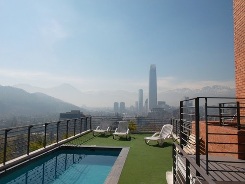 Arriendo Departamento SP 1D en suite Walk-in cl&oacute;set 1B 1B Pedro de Valdivia - Providencia