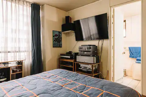 Arriendo Departamento P 1D en suite 1B 1E Barrio El Golf - Las Condes