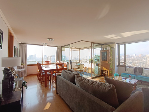 Arriendo Departamento NO 4D en suite Walk-in cl&oacute;set 3B 2E 1B Barrio El Golf - Las Condes
