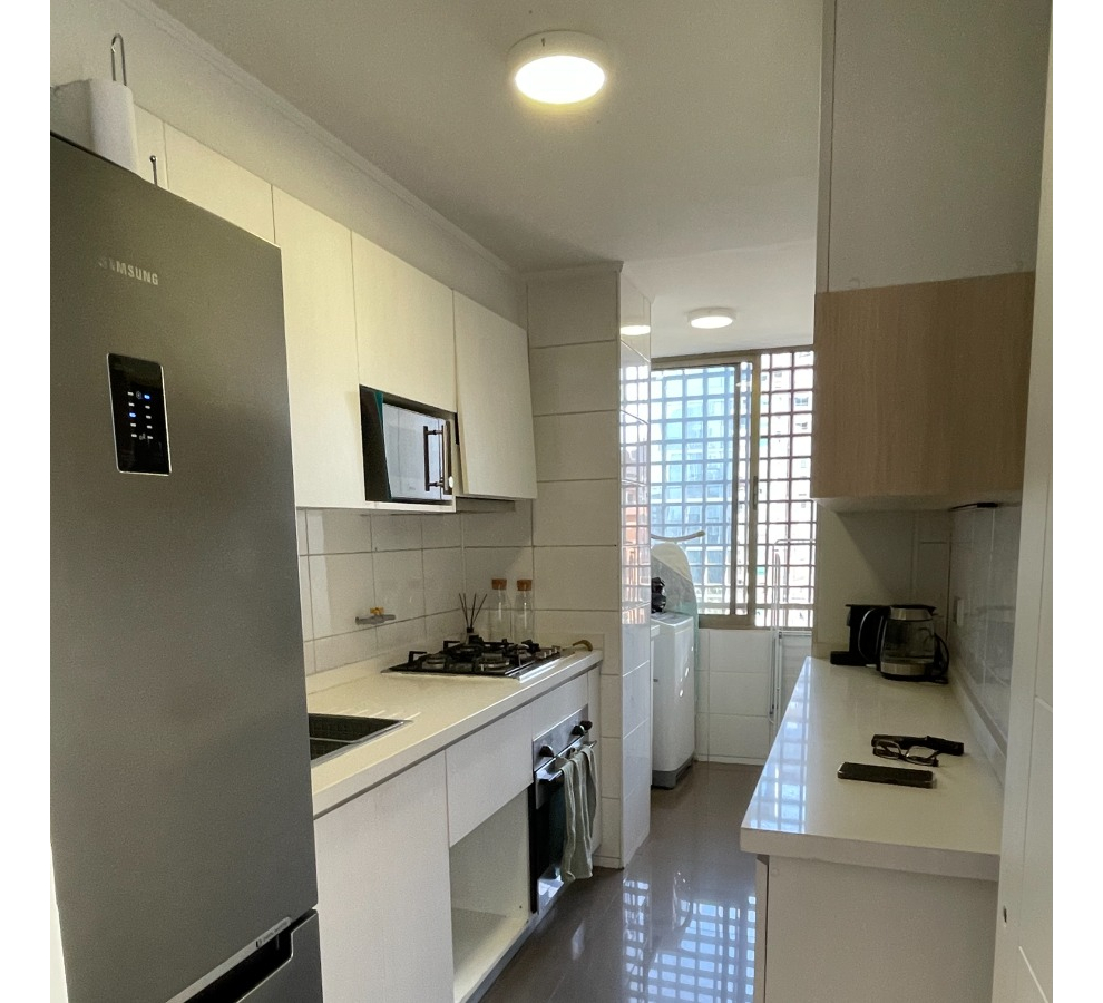 Arriendo Departamento NO 2D en suite 2B 1E Metro Escuela Militar - Las Condes