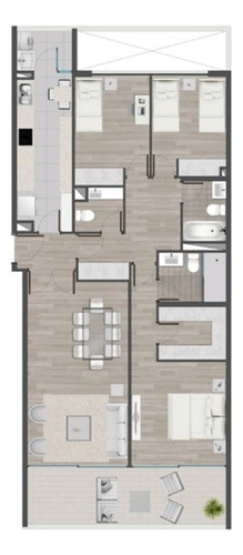 Venta Departamento 3D 3B 2E La Dehesa - Lo Barnechea