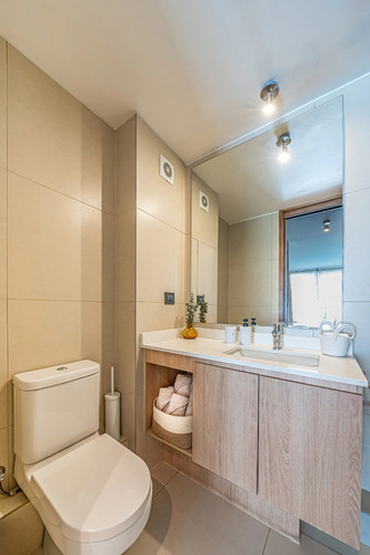 Arriendo Departamento 1D en suite 1B 1E 1B Barrio El Golf - Las Condes