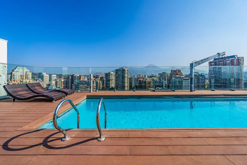 Arriendo Departamento 1D en suite 1B 1E 1B Barrio El Golf - Las Condes