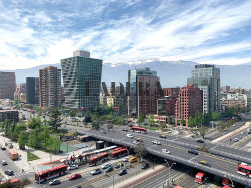 Arriendo Departamento SP 2D en suite Walk-in cl&oacute;set 2B 1E 2B Metro Escuela Militar - Las Condes