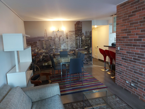 Arriendo Departamento 1D 2B 1E 1B Centro Financiero - Las Condes