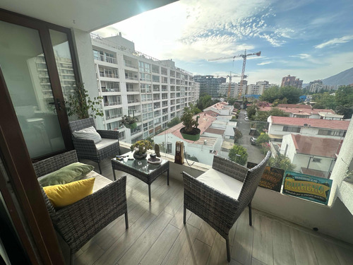 Arriendo Departamento 2D 2B 1E 1B Metro Hernando de Magallanes - Las Condes