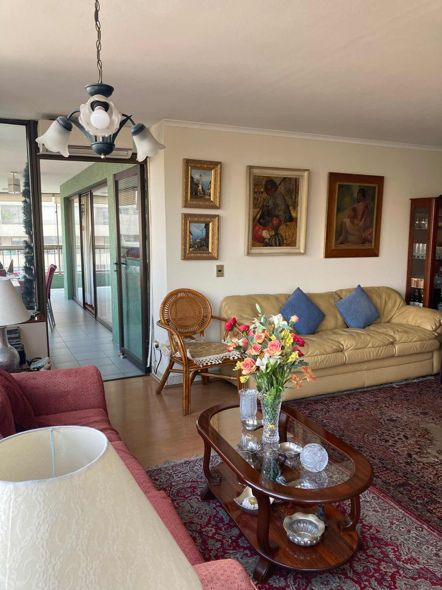 Venta Departamento NO 4D en suite Walk-in cl&oacute;set 4B 2E 1Bd Metro Escuela Militar - Las Condes