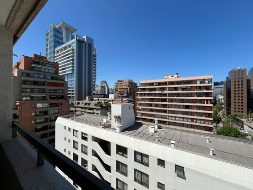 Arriendo Departamento SP 2D en suite 2B 1E 1B Barrio El Golf - Las Condes