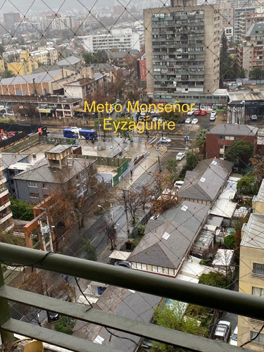 Arriendo Departamento NO 2D en suite Walk-in cl&oacute;set 2B 1E 1B Metro Monse&ntilde;or Eyzaguirre - &Ntilde;u&ntilde;oa