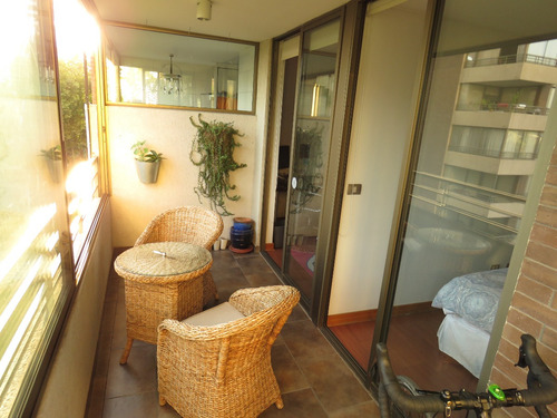 Arriendo Departamento NOSP 3D en suite Walk-in cl&oacute;set 2B 2E 1B Las Lilas - Providencia