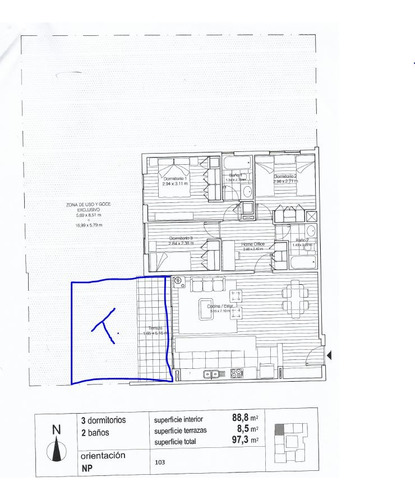 Venta Departamento NP 3D en suite 2B 2E 1B Parque Bot&aacute;nico - &Ntilde;u&ntilde;oa