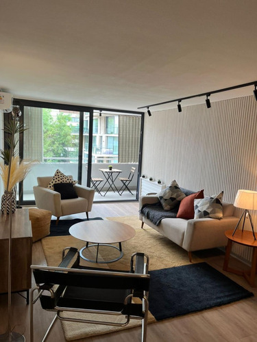 Arriendo Departamento 2D en suite 2B 1E 1B Barrio El Golf - Las Condes